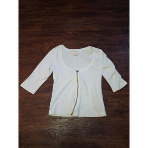 Maeve by Anthropology White shirt size small